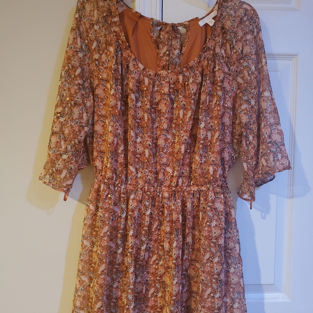 Tan dress